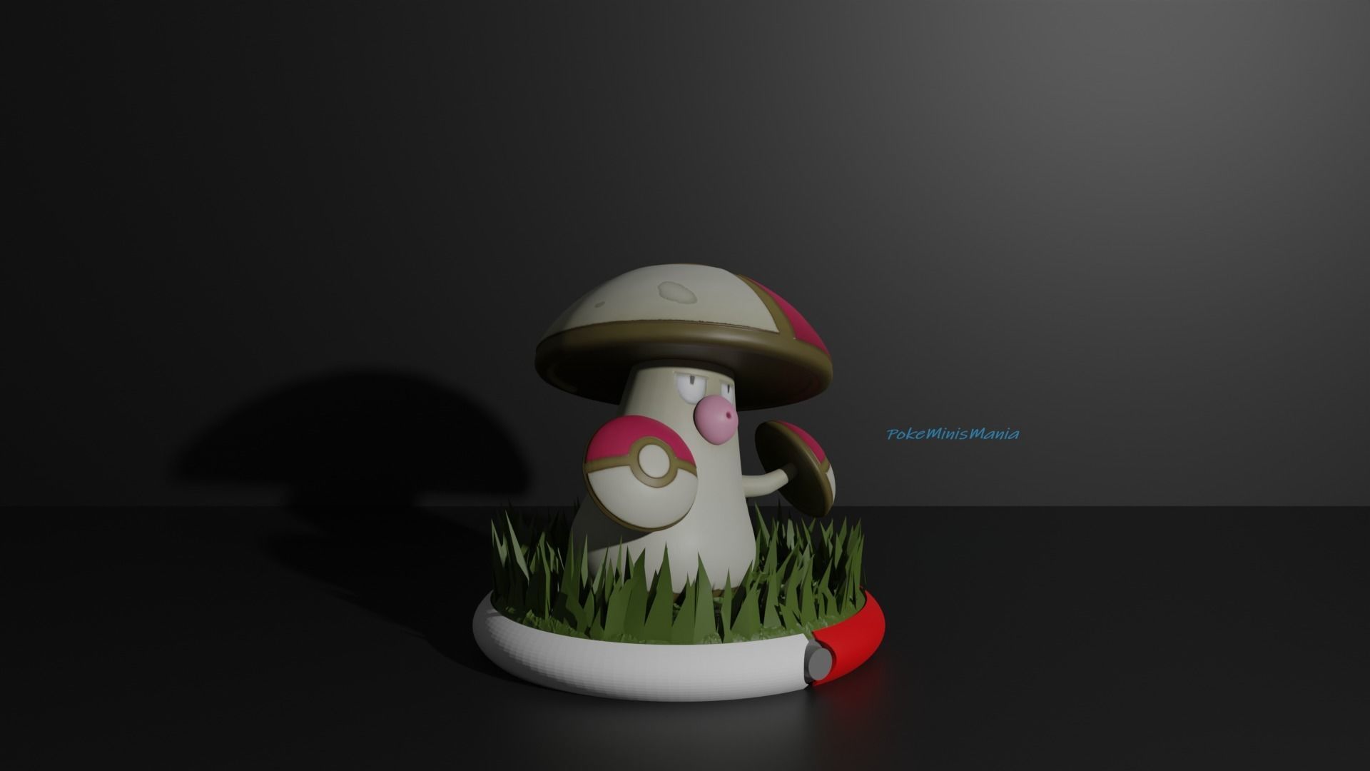 Foongus and Amoonguss 3D print model 3D print model_6