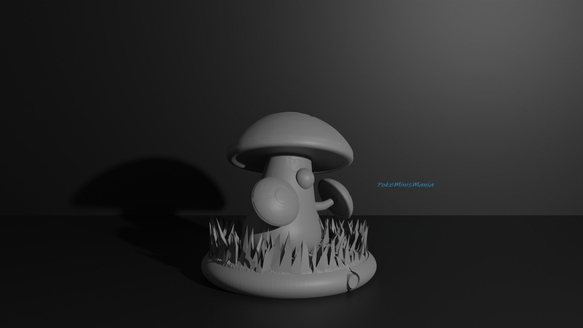 Foongus and Amoonguss 3D print model 3D print model_14