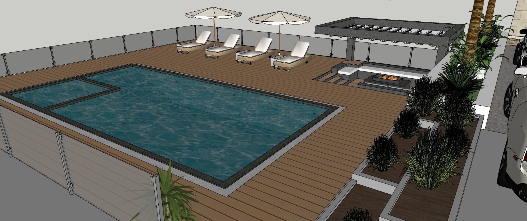 Modern Villa  3D model_4