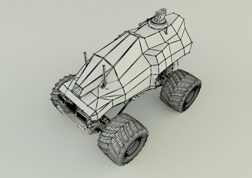 monster trucks 2  3D model_9