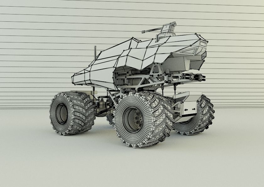 monster trucks 2  3D model_4