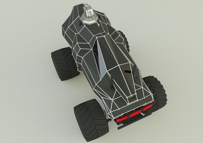 monster trucks 2  3D model_8