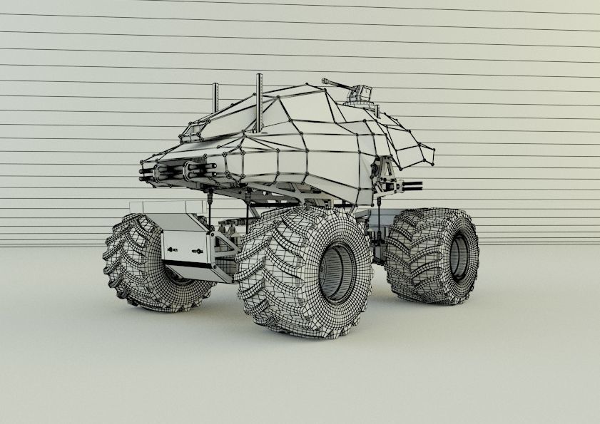 monster trucks 2  3D model_12