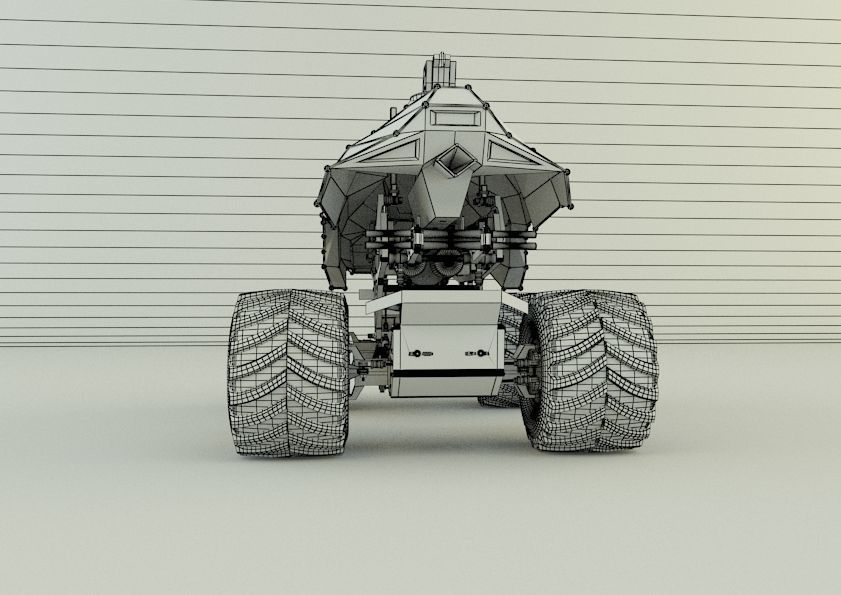monster trucks 2  3D model_5