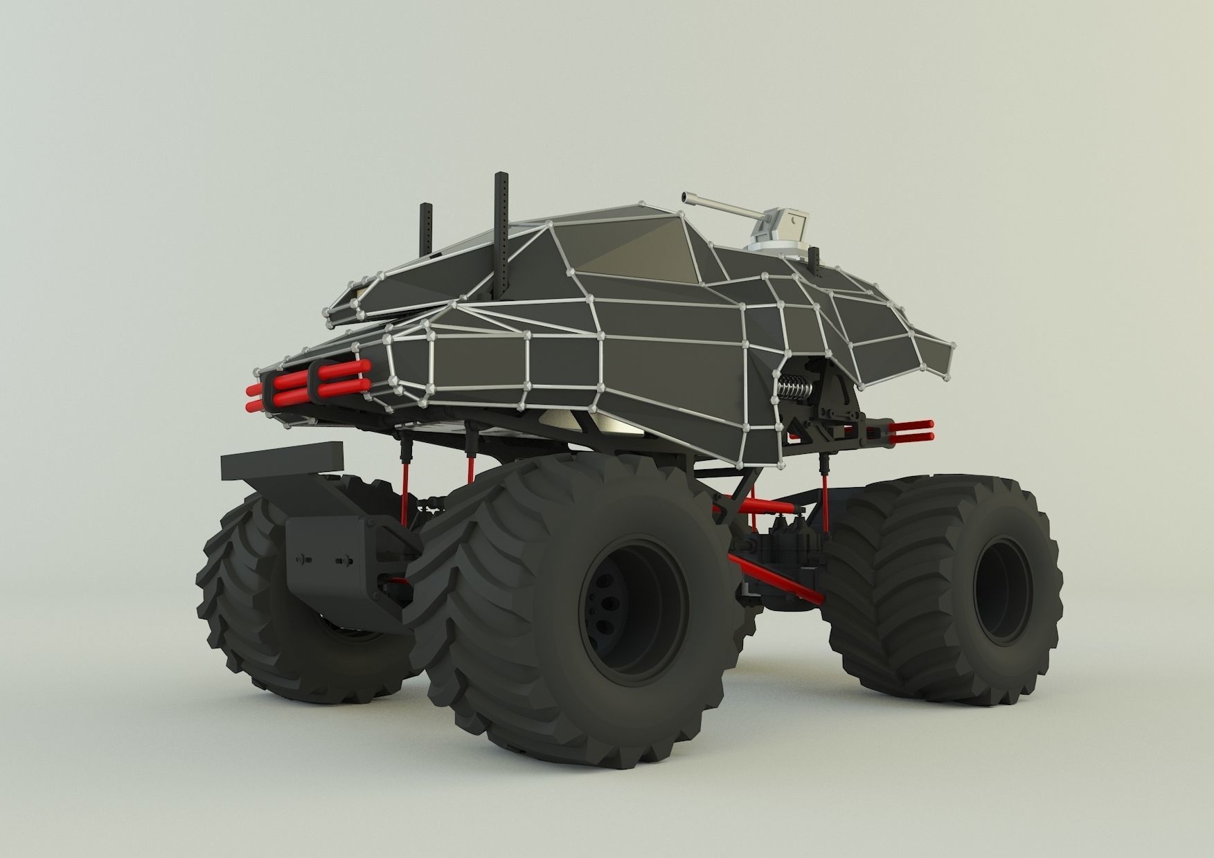monster trucks 2  3D model_10
