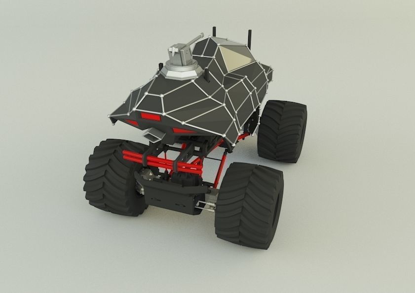 monster trucks 2  3D model_6