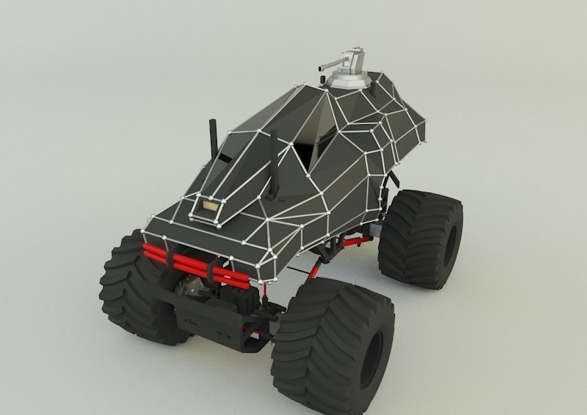 monster trucks 2  3D model_3
