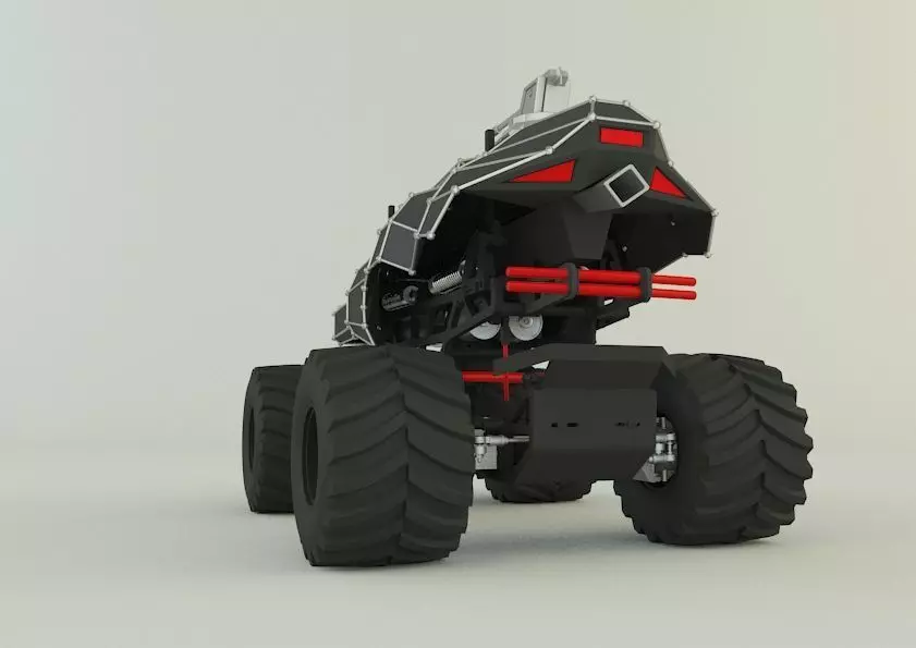 monster trucks 2  3D model_0