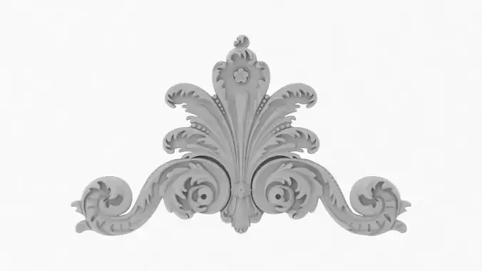 Cartouche Ornament 003