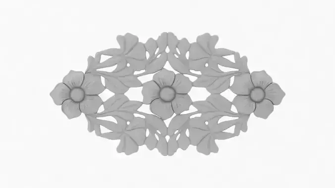 Cartouche Ornament 011