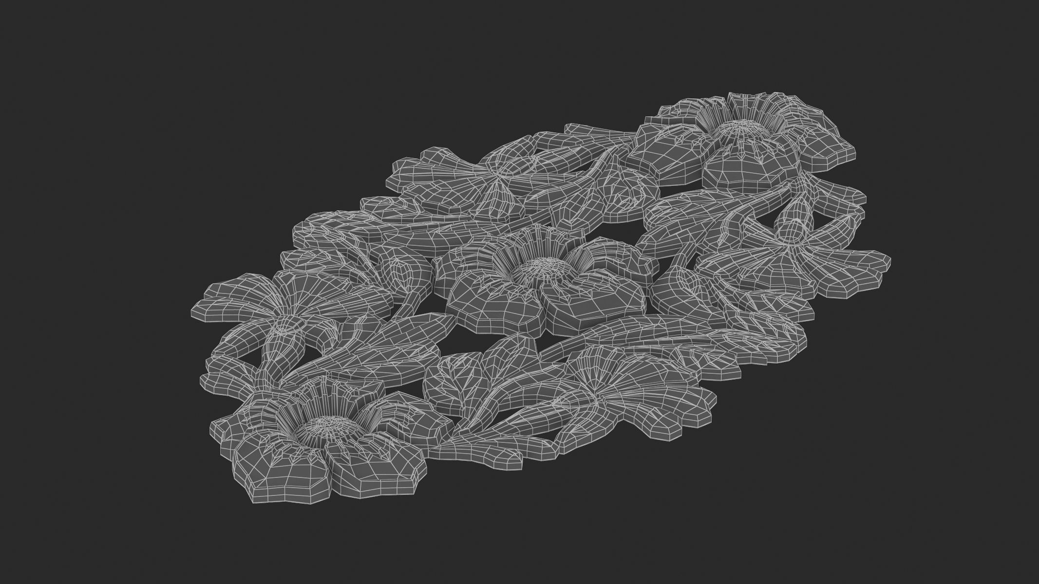 Cartouche Ornament 011 3D model_8