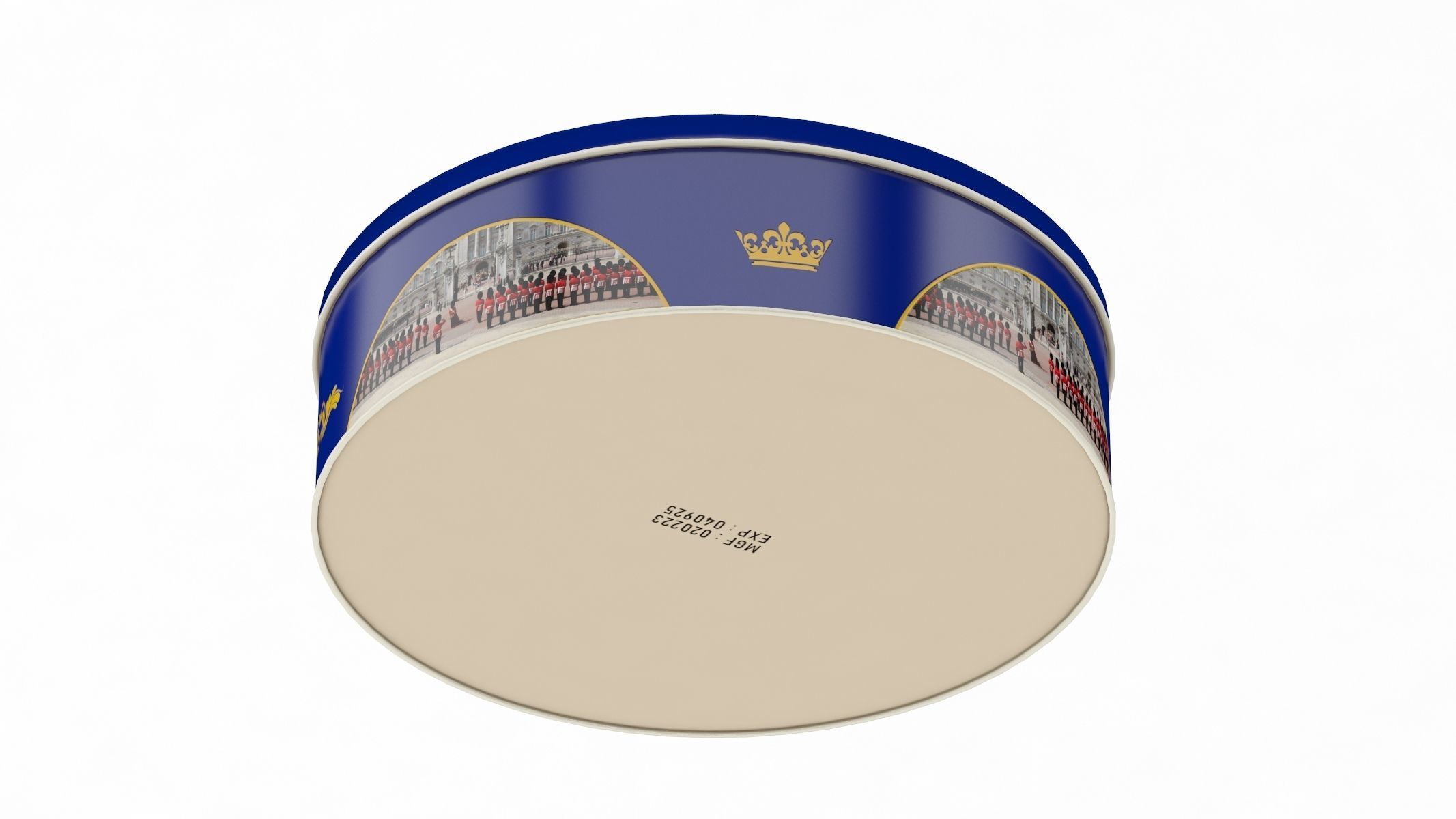 Cookies Biscuit Box Low Poly PBR Realistic Low-poly 3D model_2