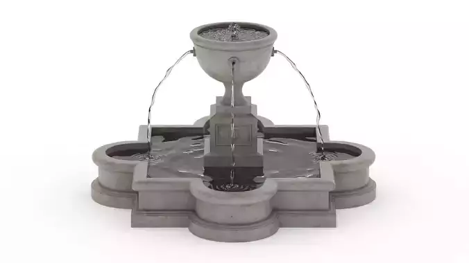 Fountain 04 PBR Realistic