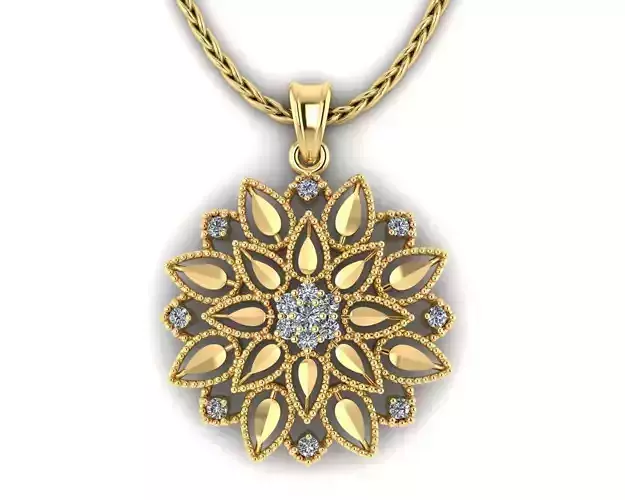 Flower Pendant 