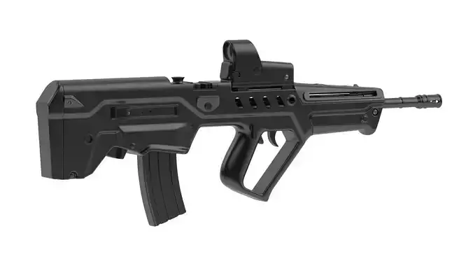 IWI Tavor Bullpup Assault Rifle 3D model