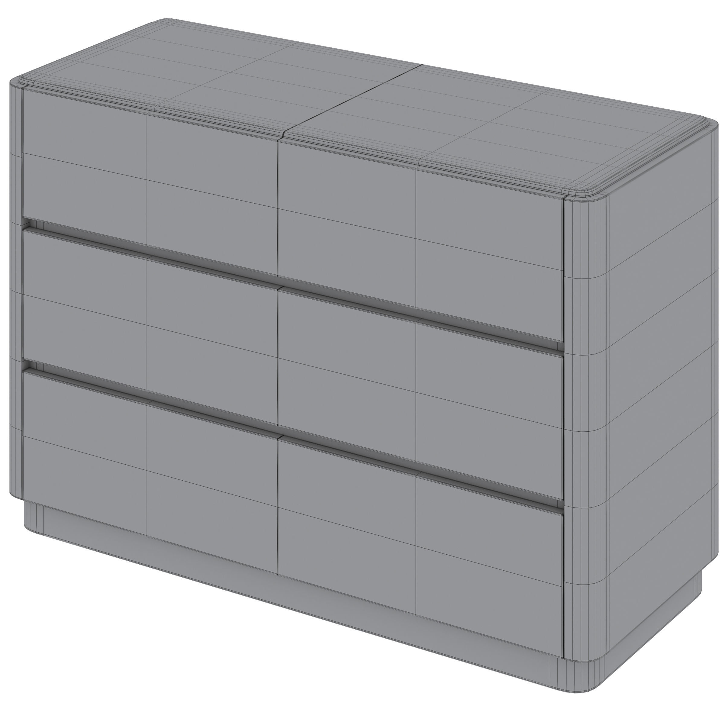 Chest of drawers SLOANE by Hamilton Conte 3D model_4