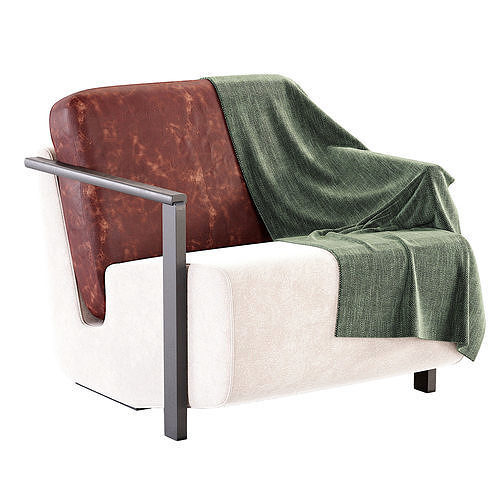 Franck Armchair 3D model