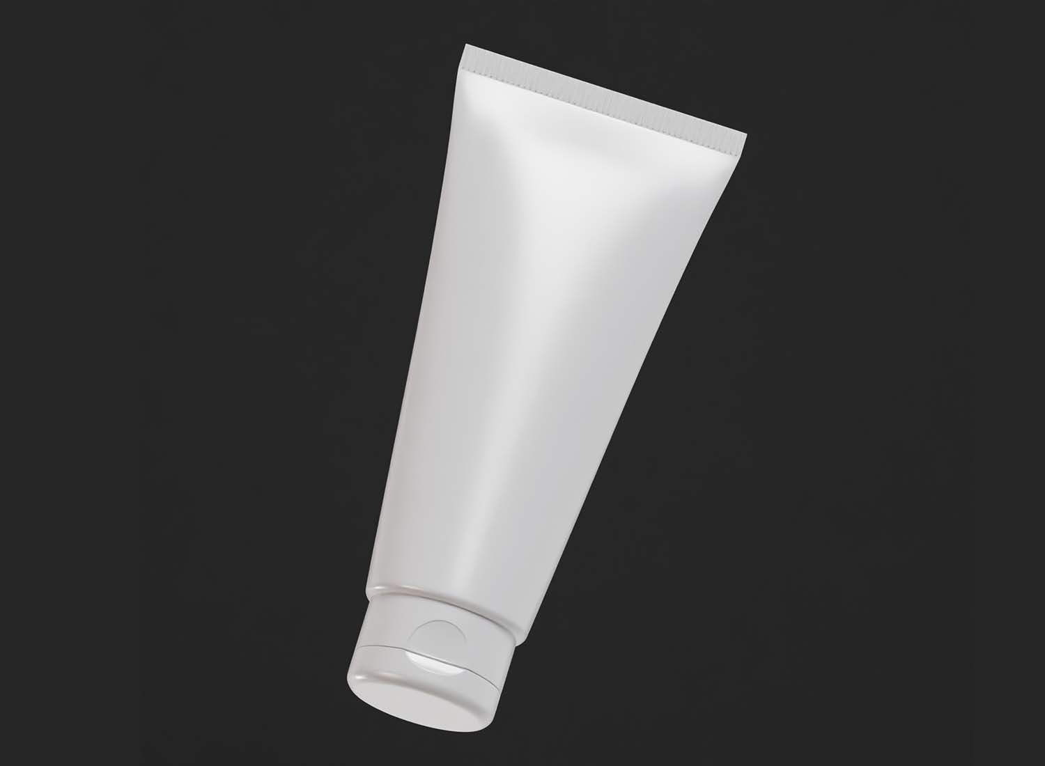 Cosmetic tube High quality 3d model Low-poly 3D model_4