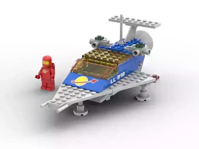 LEGO SPACE TRANSPORT LL918 3D model