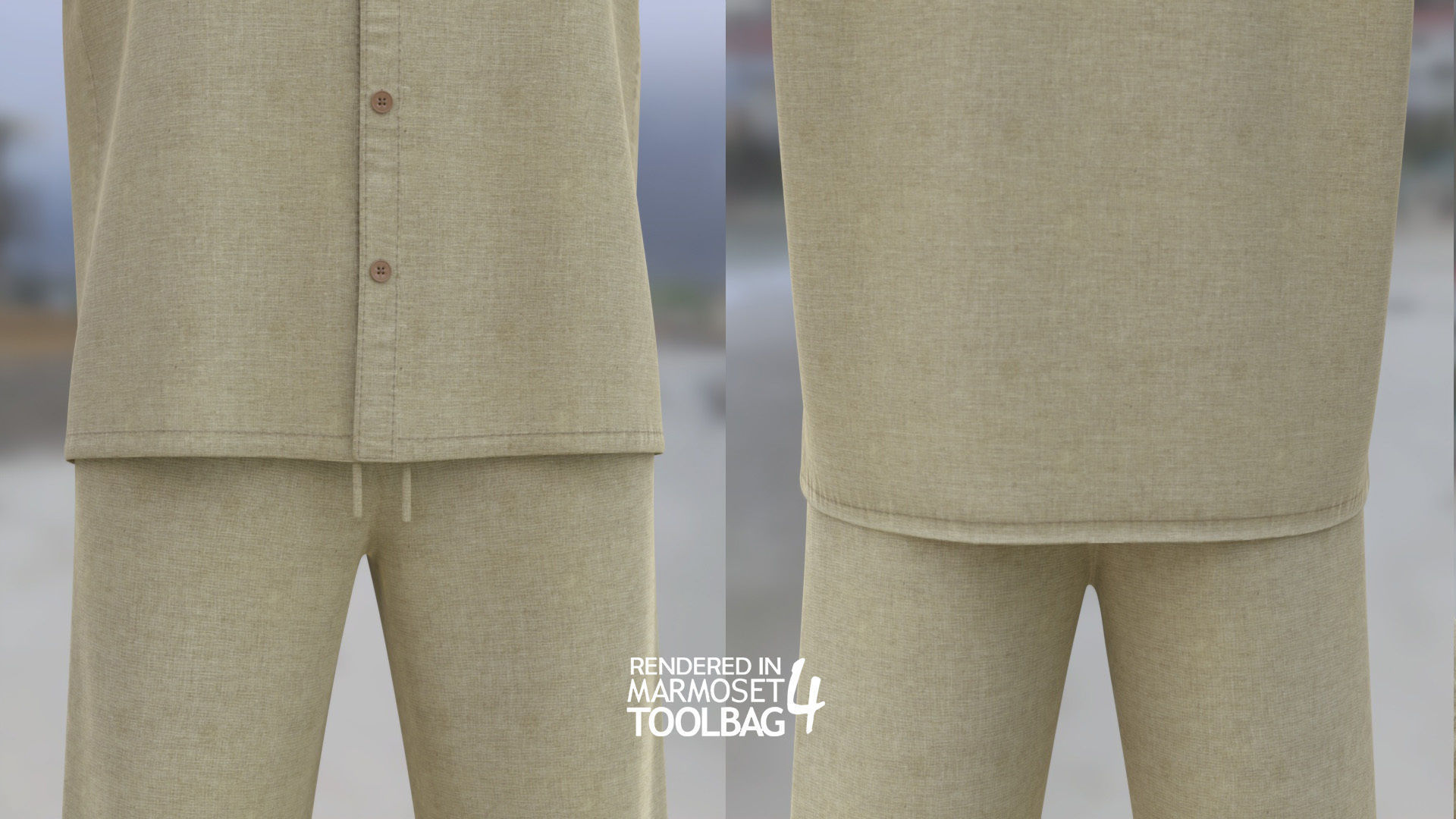 Realistic 3D model of Man - Casual Outfit 9 - Modular - Rigged Low-poly 3D model_9