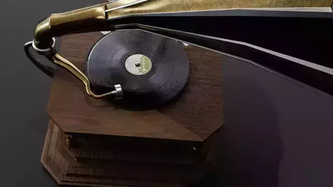 Old gramophone