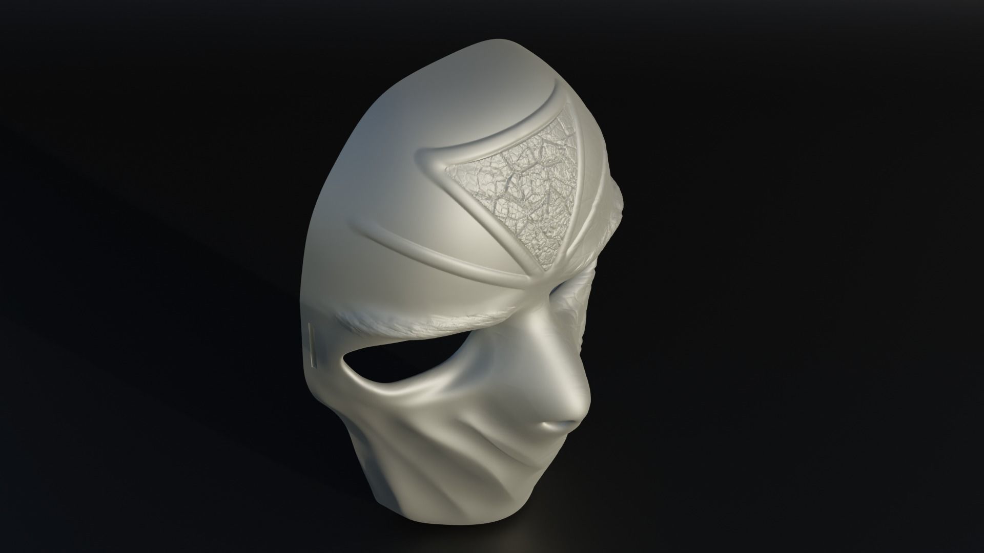 Masquerade Party Face Mask - Alien Face Mask 3D print model_7