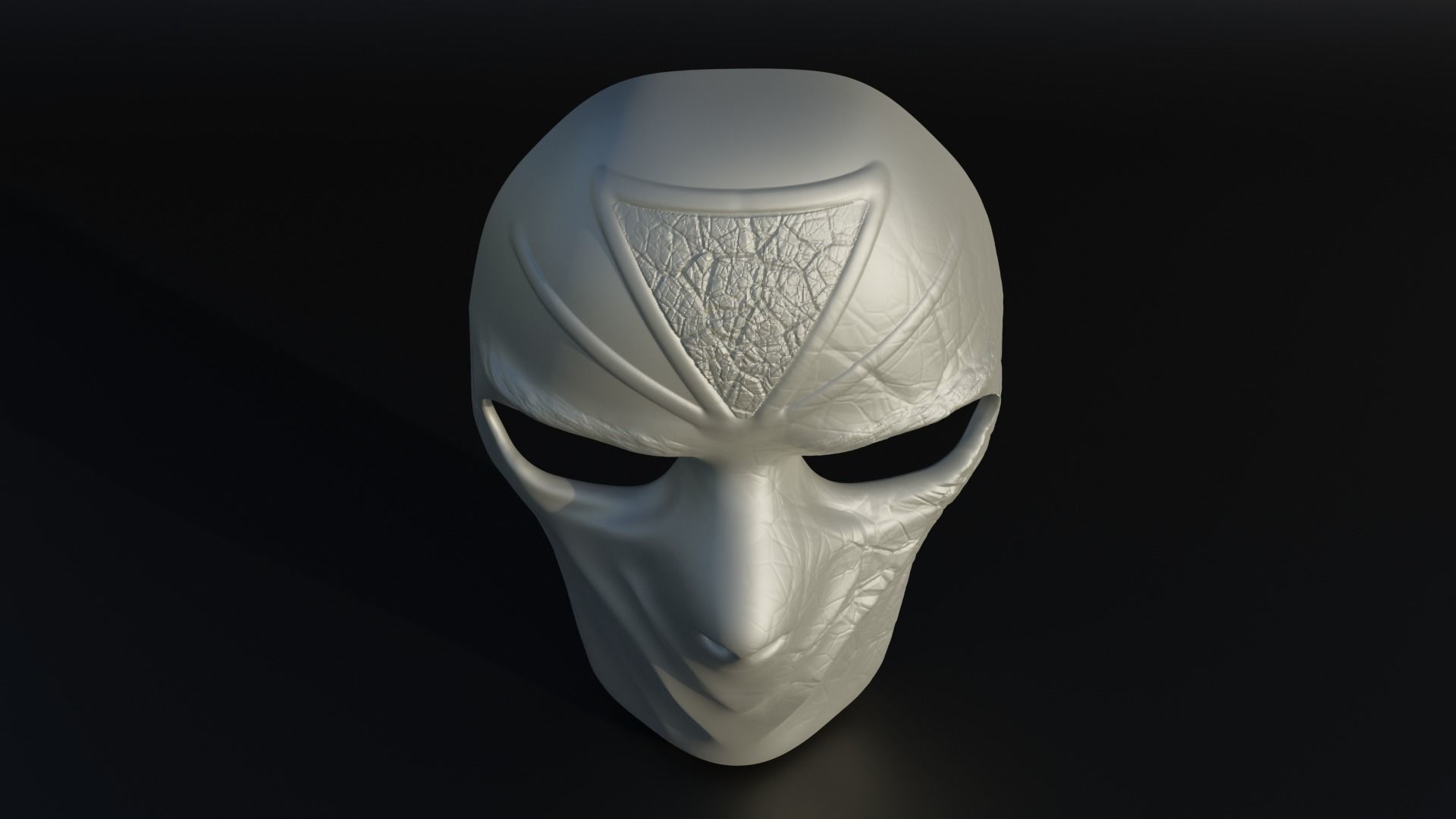 Masquerade Party Face Mask - Alien Face Mask 3D print model_18