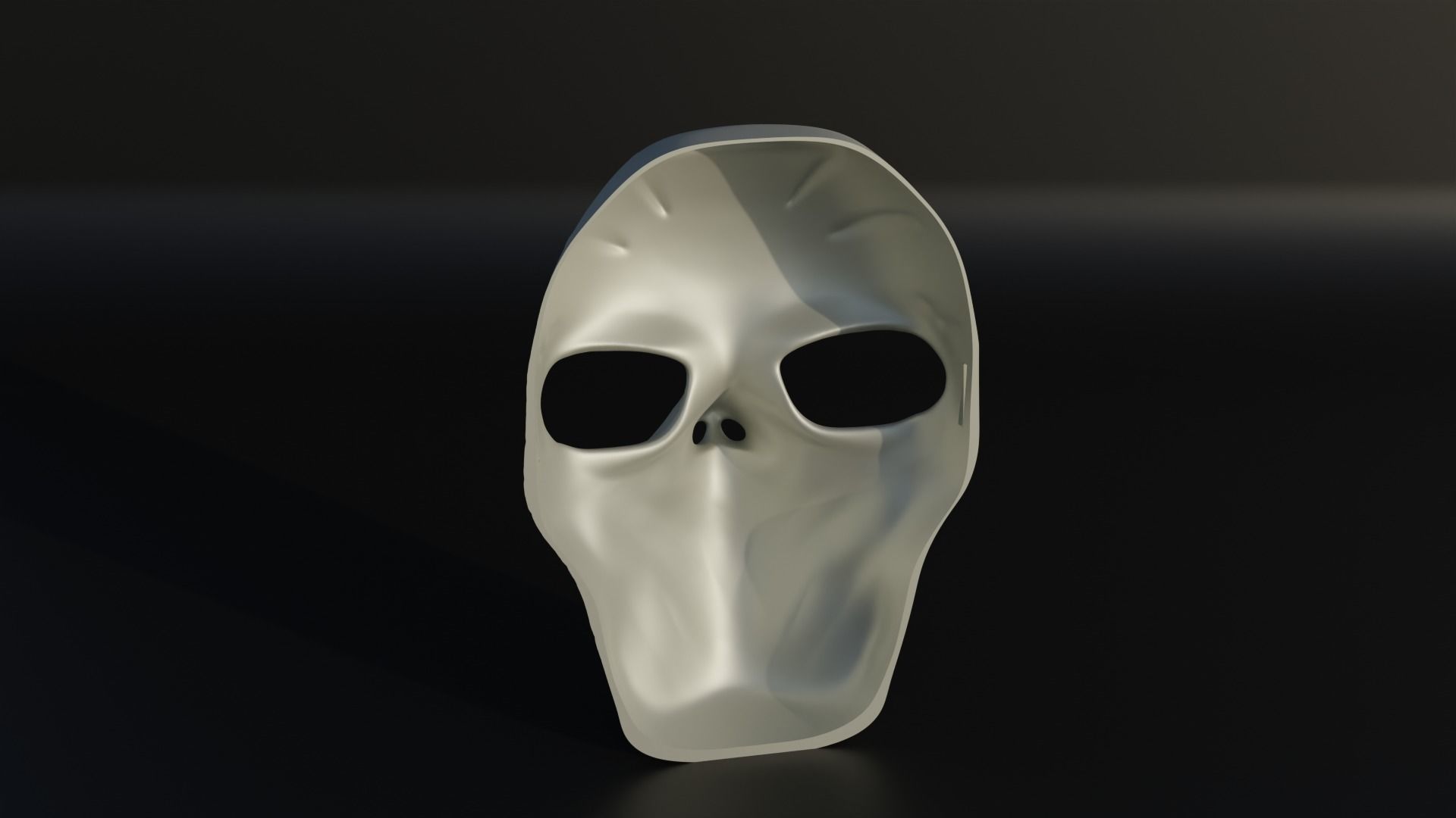 Masquerade Party Face Mask - Alien Face Mask 3D print model_14