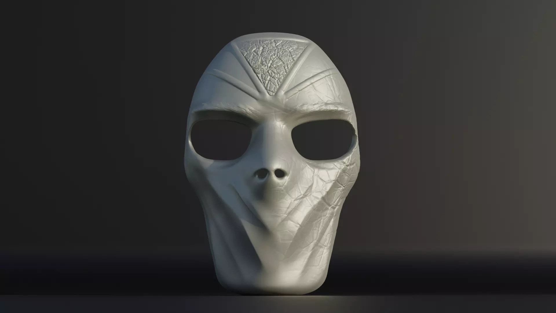 Masquerade Party Face Mask - Alien Face Mask 3D print model_0