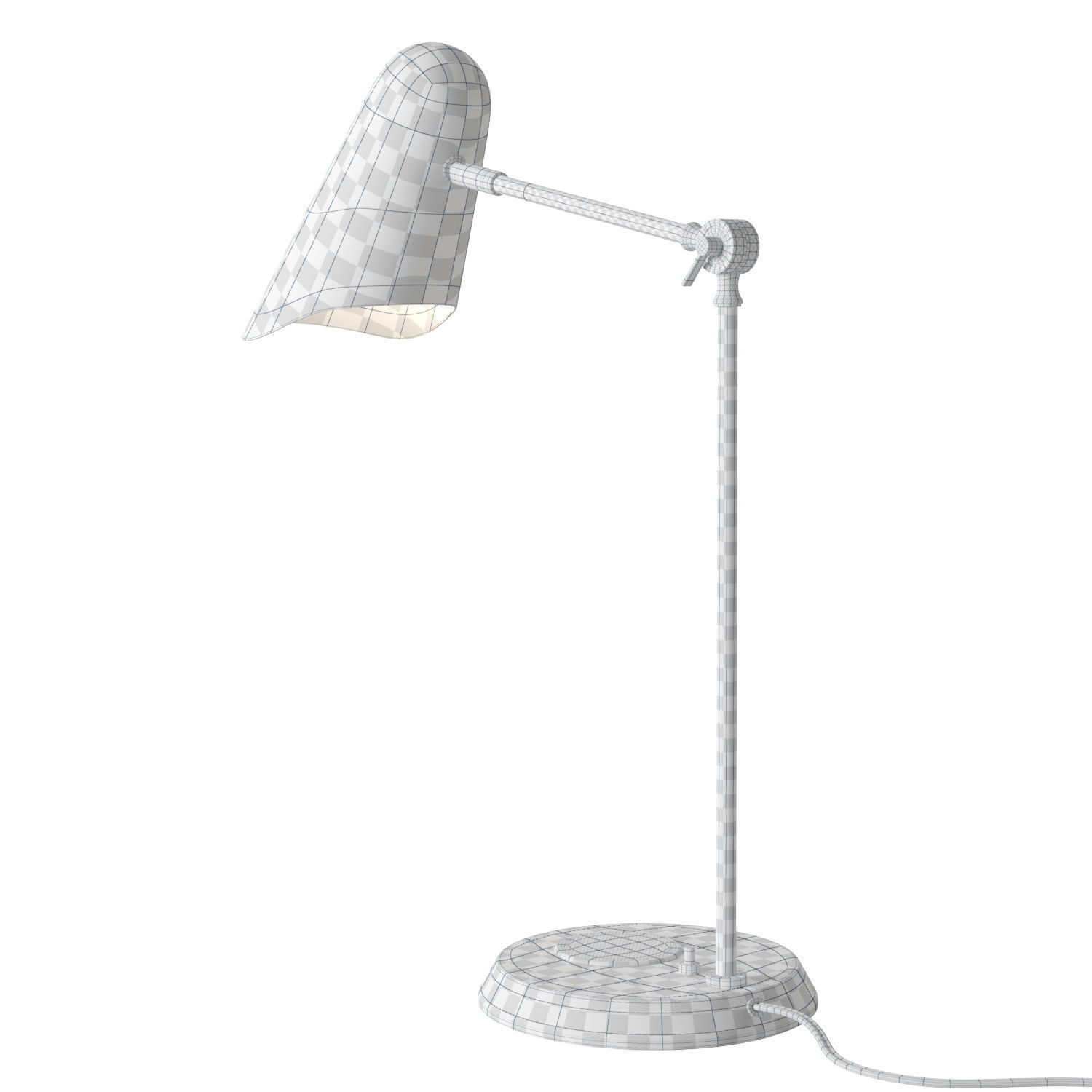 Crate and Barrel Rolph Wireless Charging Task Lamp 3D model_6