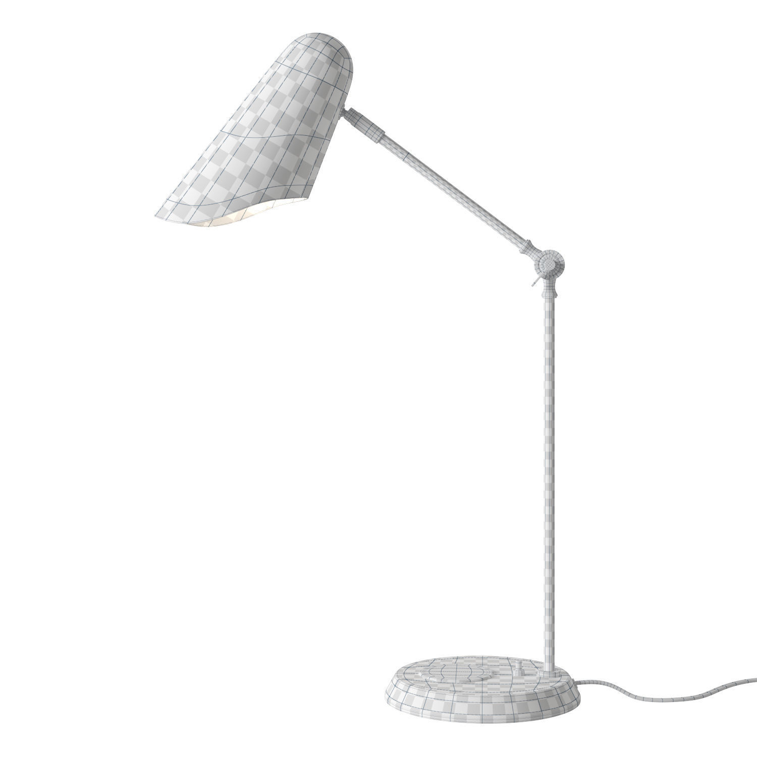 Crate and Barrel Rolph Wireless Charging Task Lamp 3D model_4