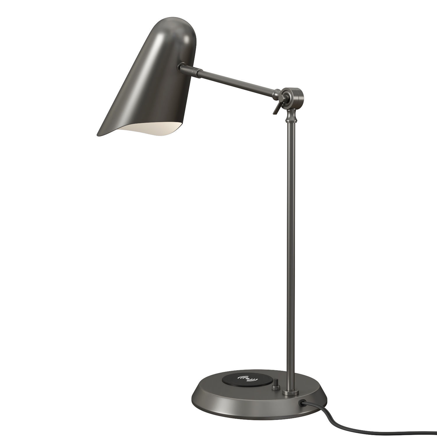 Crate and Barrel Rolph Wireless Charging Task Lamp 3D model_2