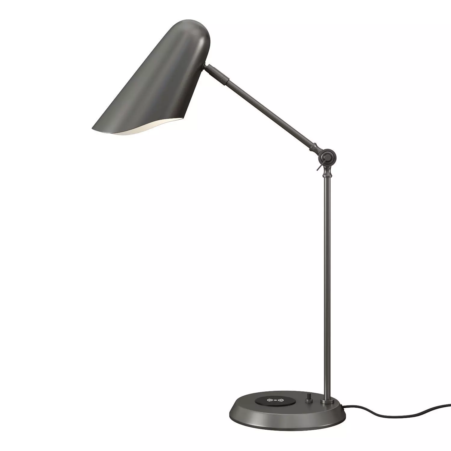 Crate and Barrel Rolph Wireless Charging Task Lamp 3D model_0
