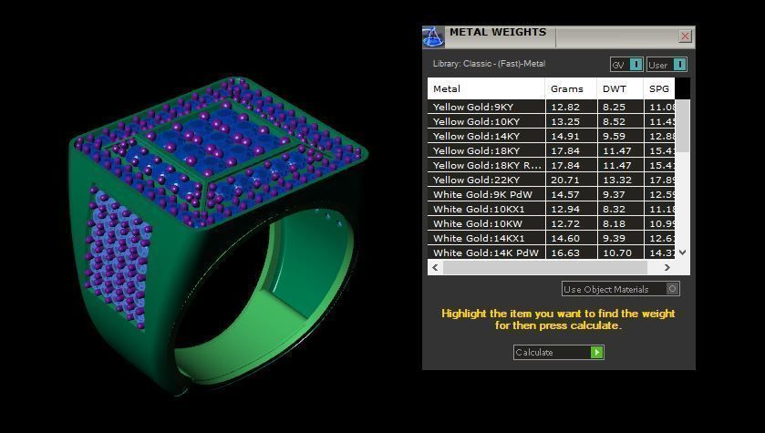 Rings 3D print model_4
