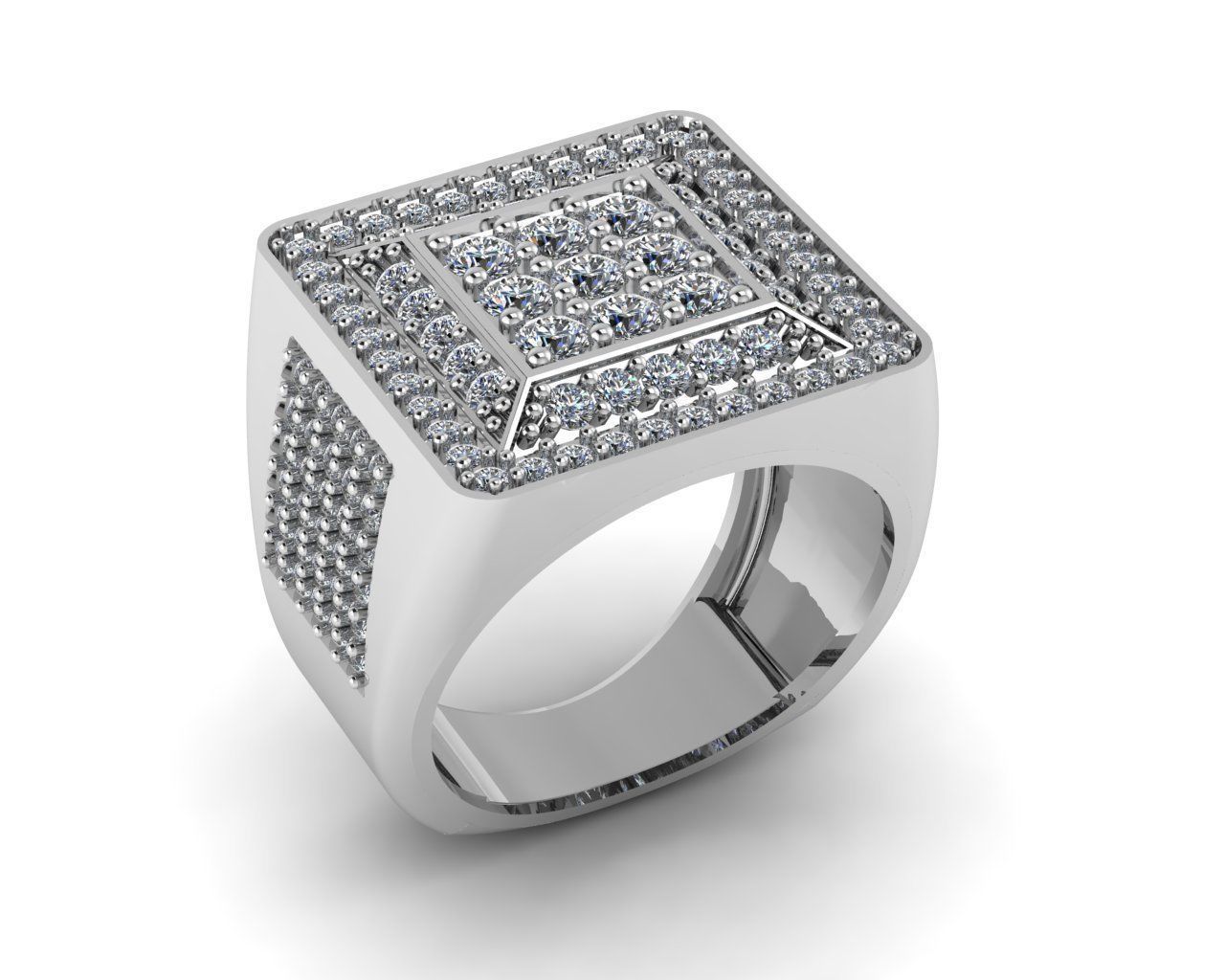 Rings 3D print model_1