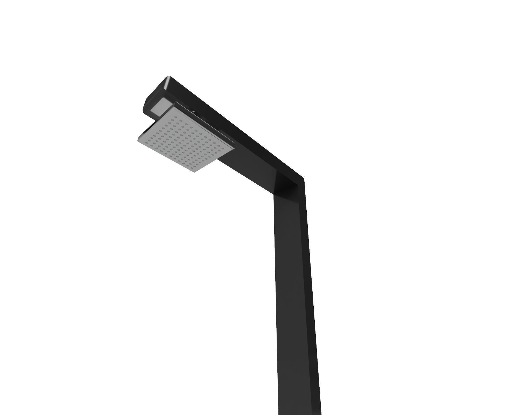 Outdoor shower 3D model_4