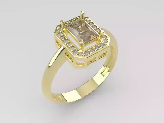 Ring With Diamonds