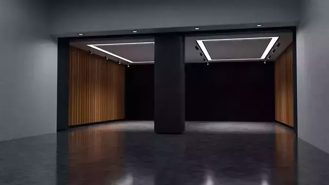 Free Garage Scene Free 3D model