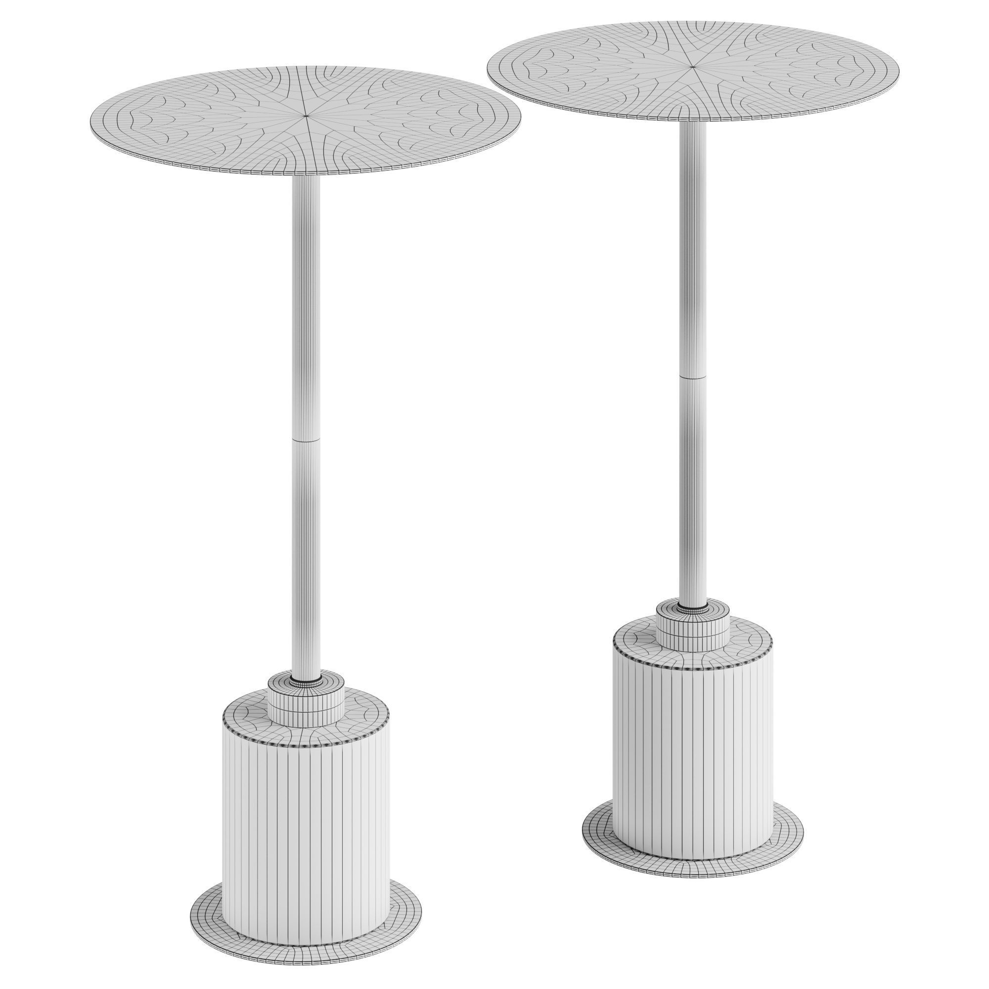 Parliament Brass Table 3D model | CGTrader