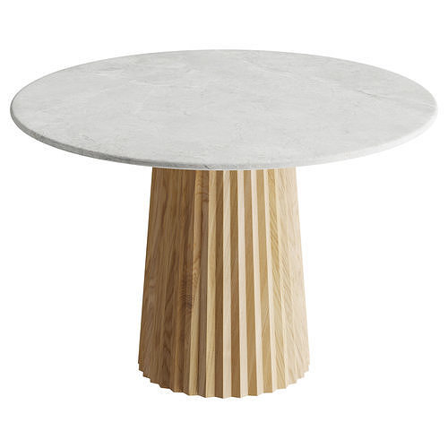 Vical Home PLISSE WOOD Table 3D model