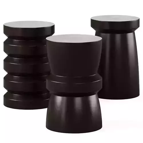 Coffee tables 3 SISTERS by Hamilton Conte