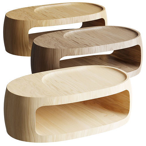 Silencio II Coffee Table 3D model | CGTrader