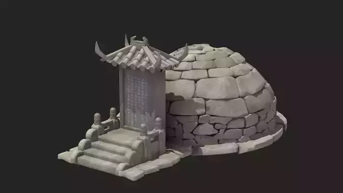 headstone grave tombstone marker Asia halloween gravestone 