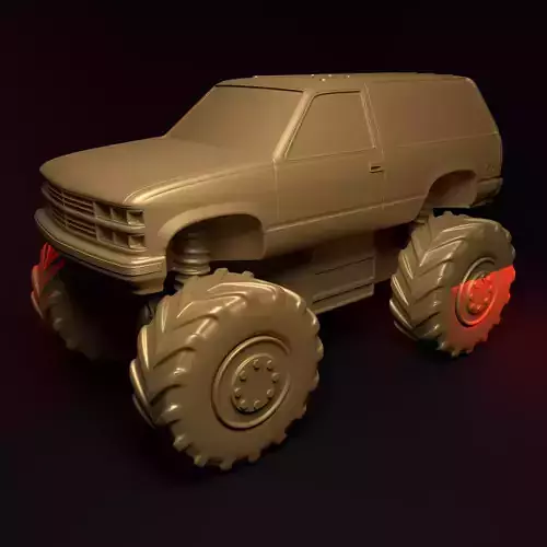 Simple toy suv
