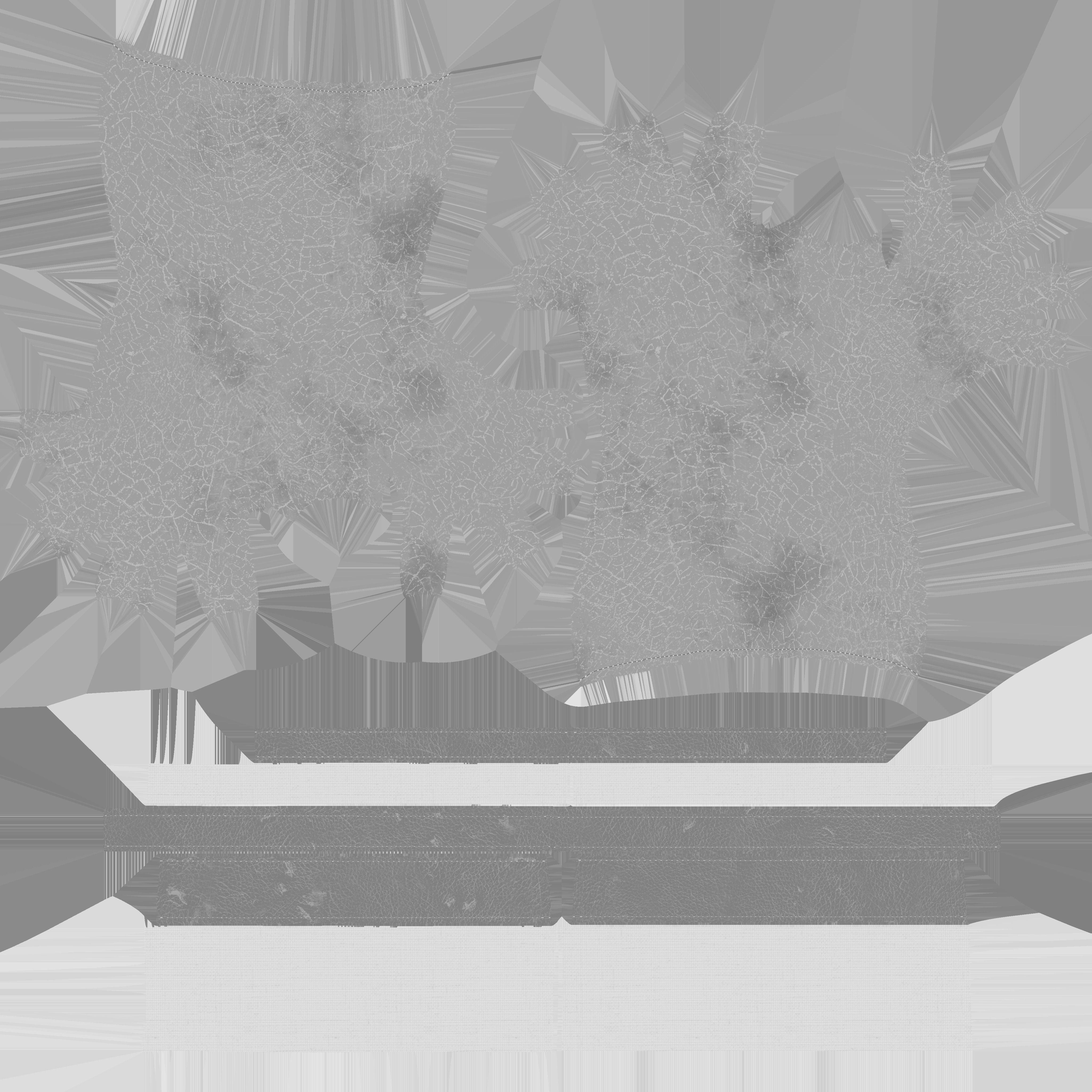 Female Steampunk Cosplay Fingerless Gloves Low-poly 3D model_13