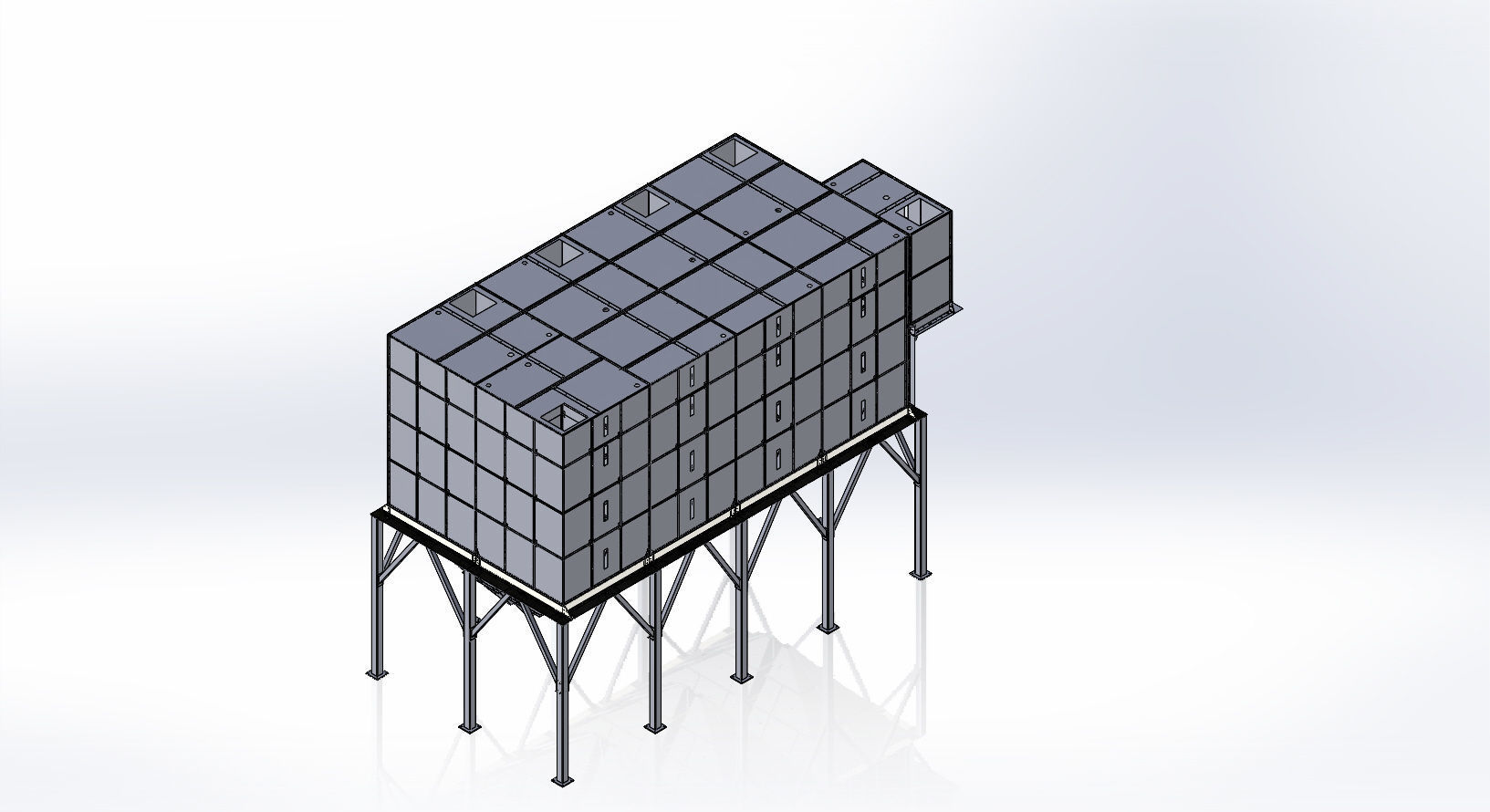 20MT Storage silos 3D model_2