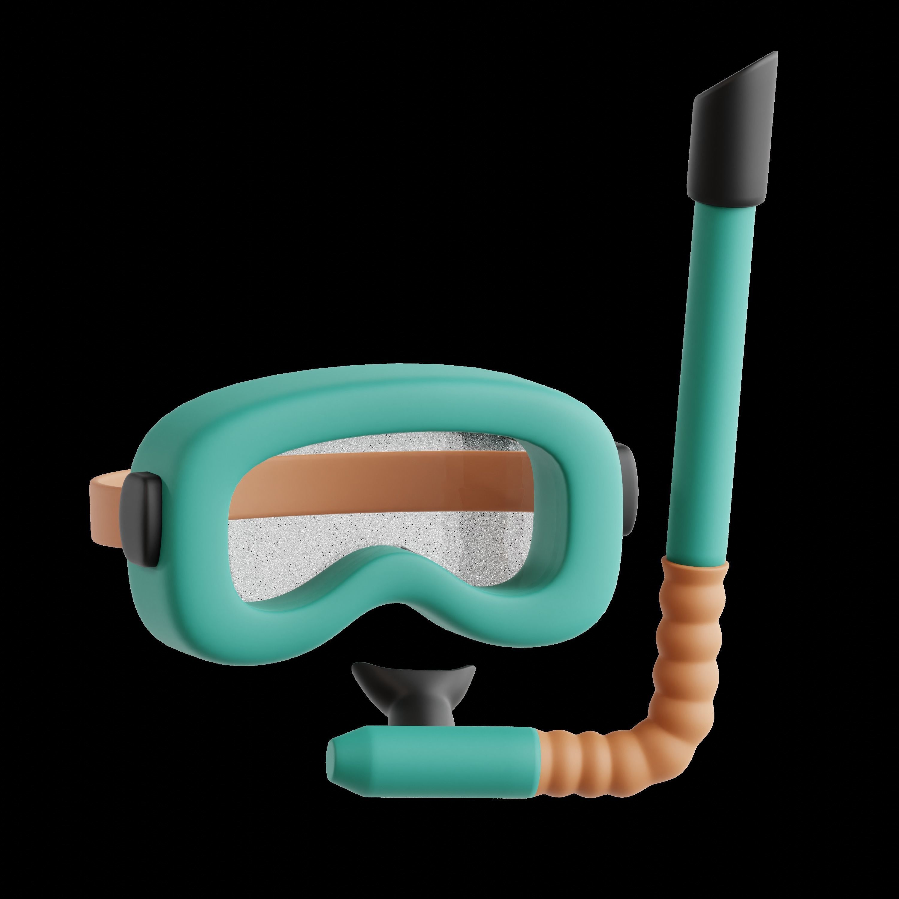 Adventure Sports 3D Icon Set 3D model_17