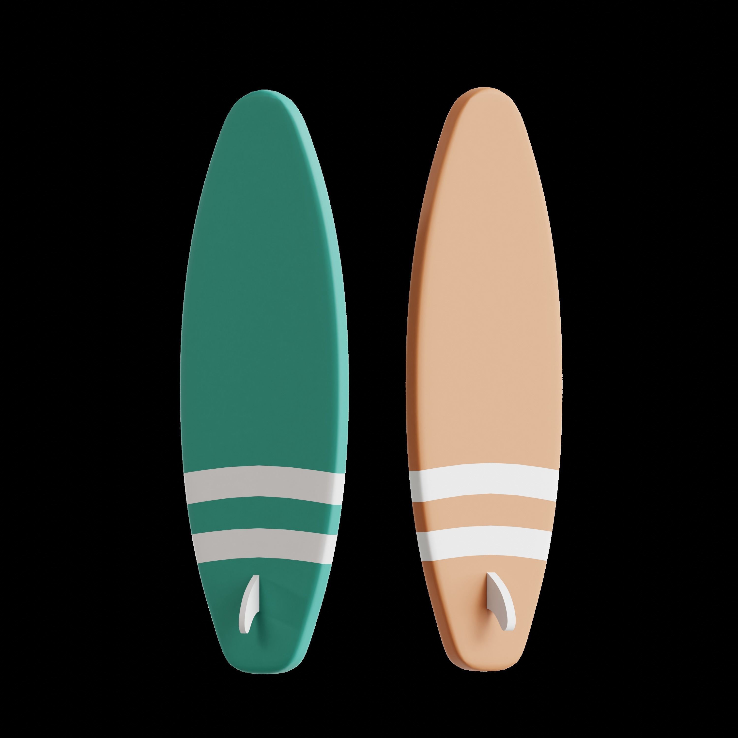 Adventure Sports 3D Icon Set 3D model_19