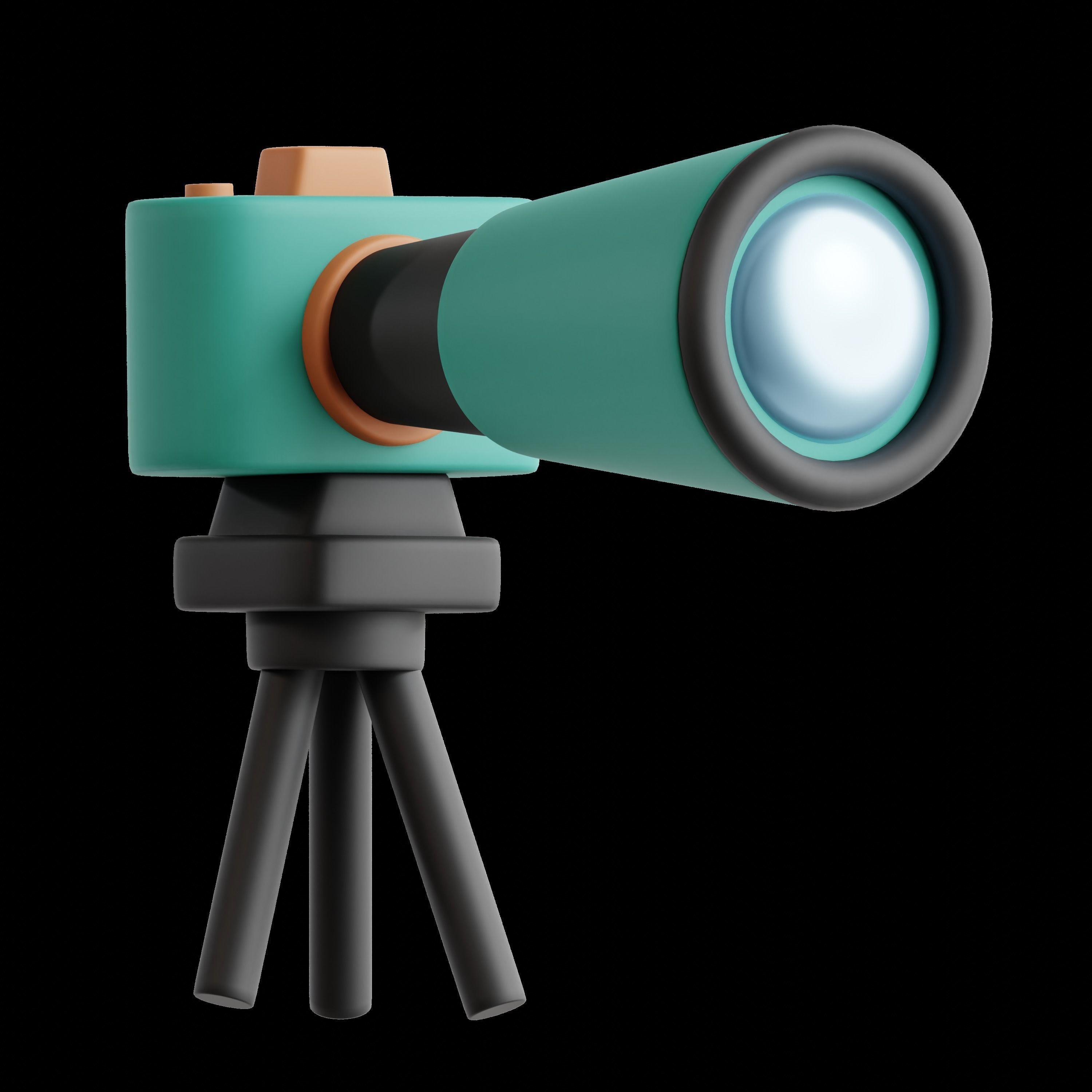 Adventure Sports 3D Icon Set 3D model_21