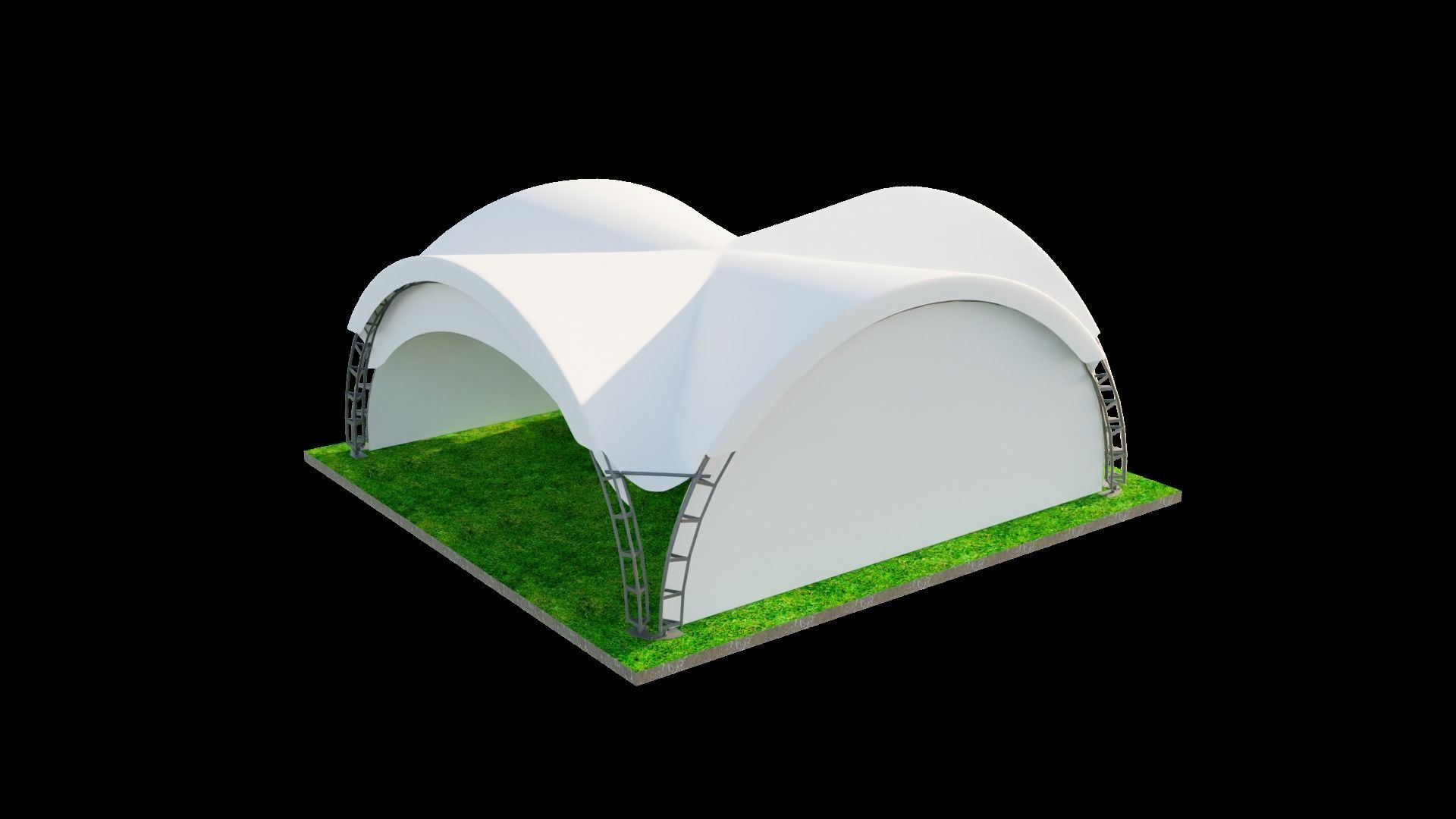 ARCH TENT 3D model_5